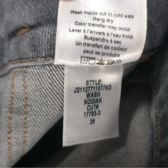 NWT VERONICA BEARD LOGAN Straight Leg Jeans Tie Belt Extra High Rise Size 26 - Picture 14 of 16